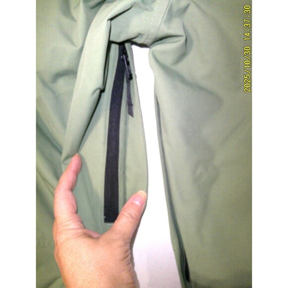 New NWT $239 Dope Snow Notorious BIB W Snowboard Pants Moss Green Small Gators - Picture 11 of 16